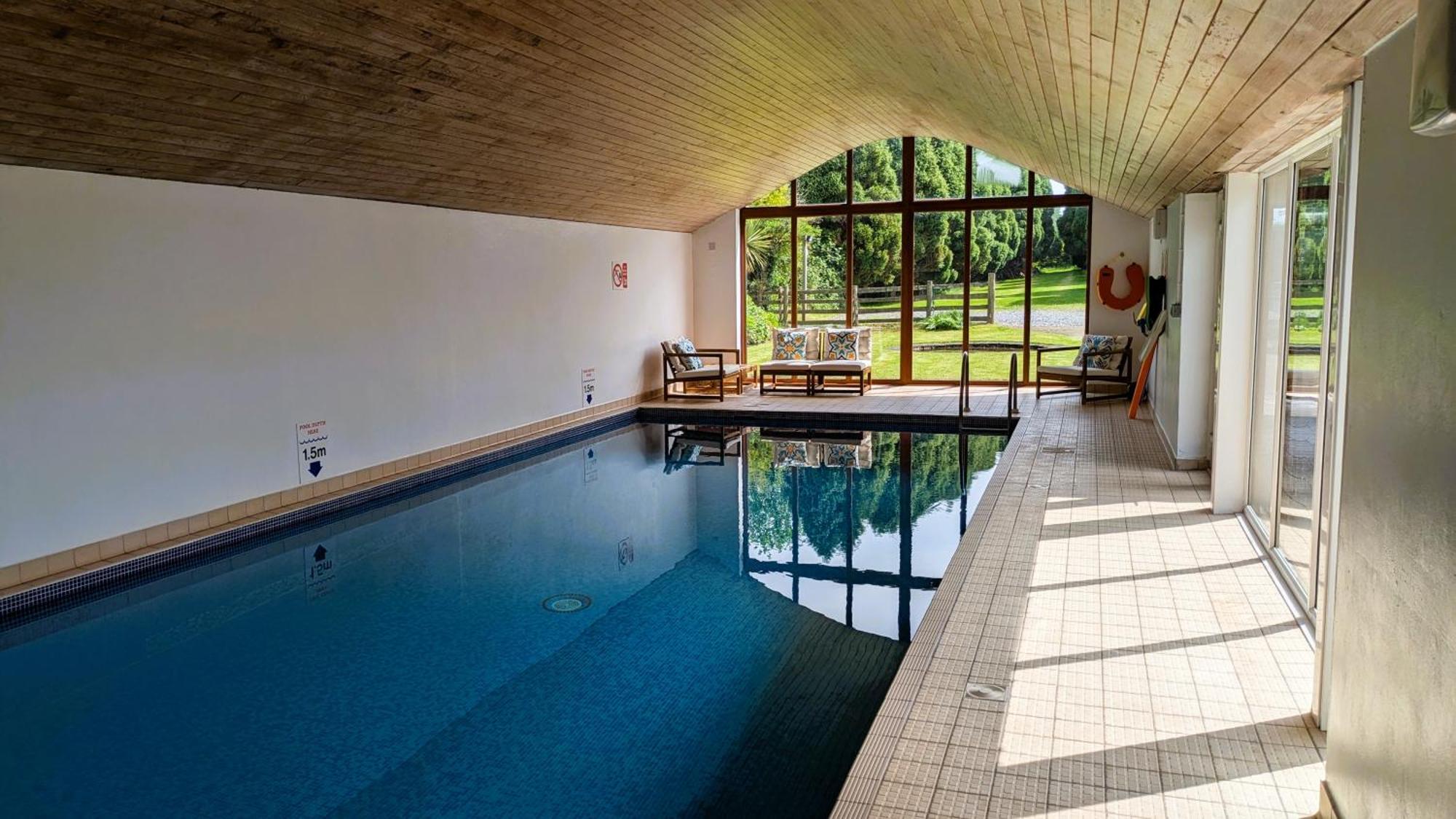 קולווין ביי Laurel - Pet-Friendly Cottage With Indoor Pool, Hot Tub & Panoramic Snowdonia Views מראה חיצוני תמונה